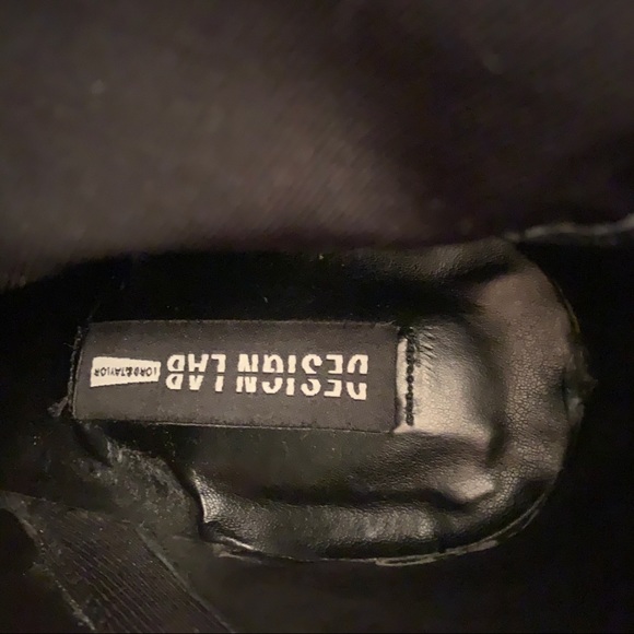 Design lab black heeled boots - Picture 4 of 6